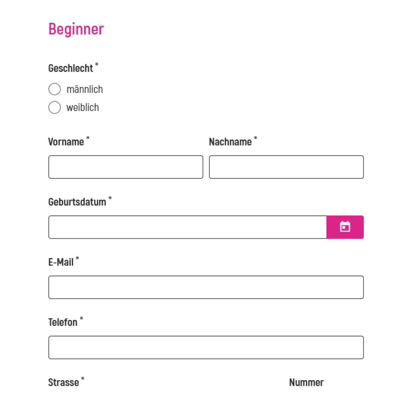 Gestion des participants et des inscriptions